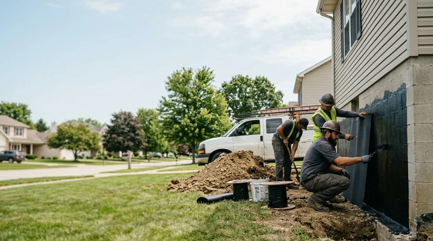 Basement Waterproofing in Sarahsville, OH near me